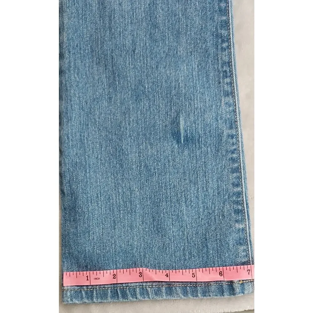 The Childrens Place Girls Mid Rise Jeans Lot of 2 Size 12 - Bootcut and Skinny